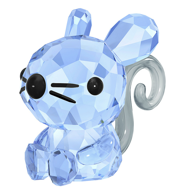 Swarovski Lovlots Zodiac Charming Rat Crystal #5302558 New in Box Authentic