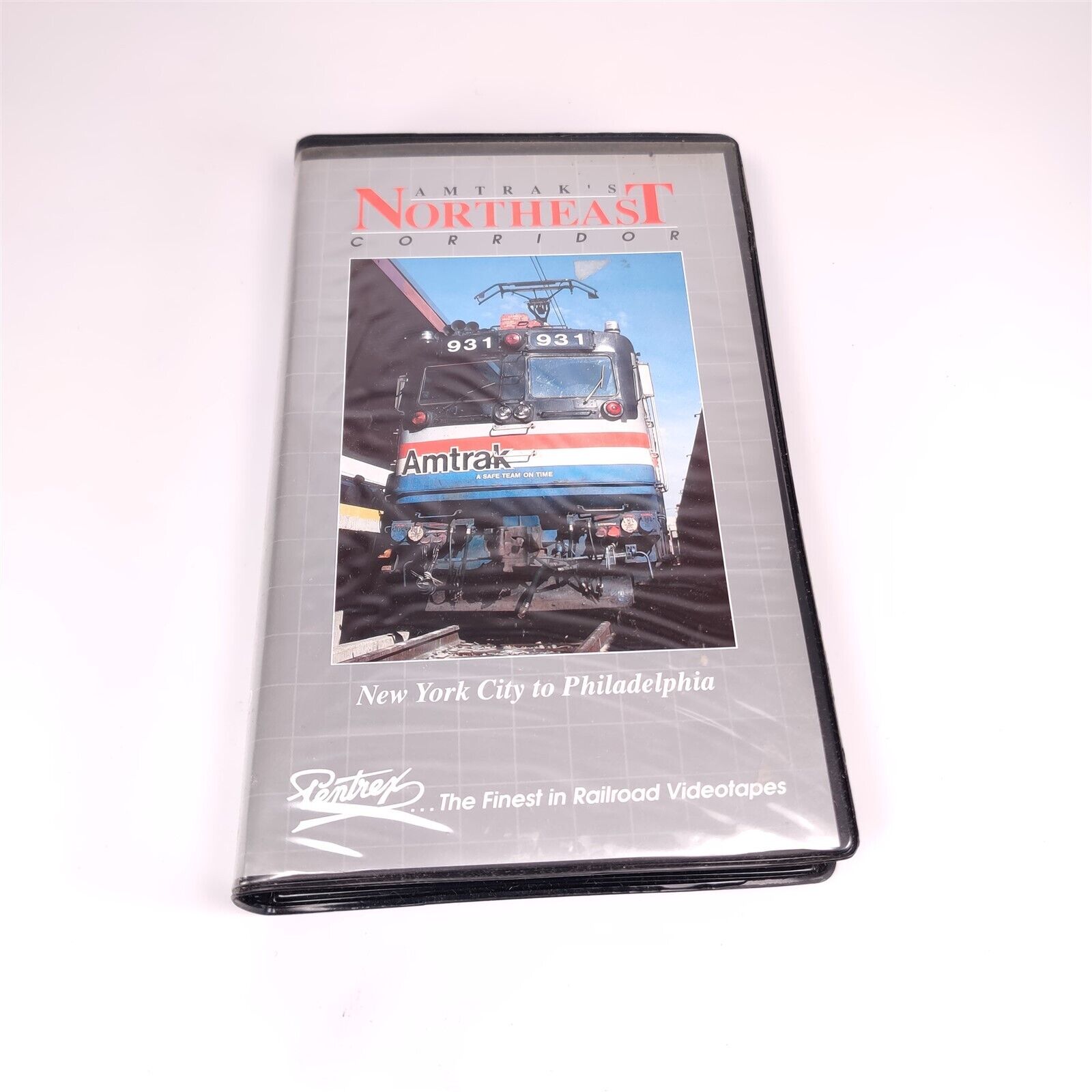 ✅ Pentrex Train Video Amtrak Northeast Corridor Railroad NYC to Philadelphia VHS