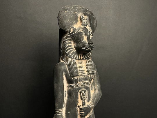 Replica SEKHMET Egyptian Lion Goddess of War and Healing with the Cobra