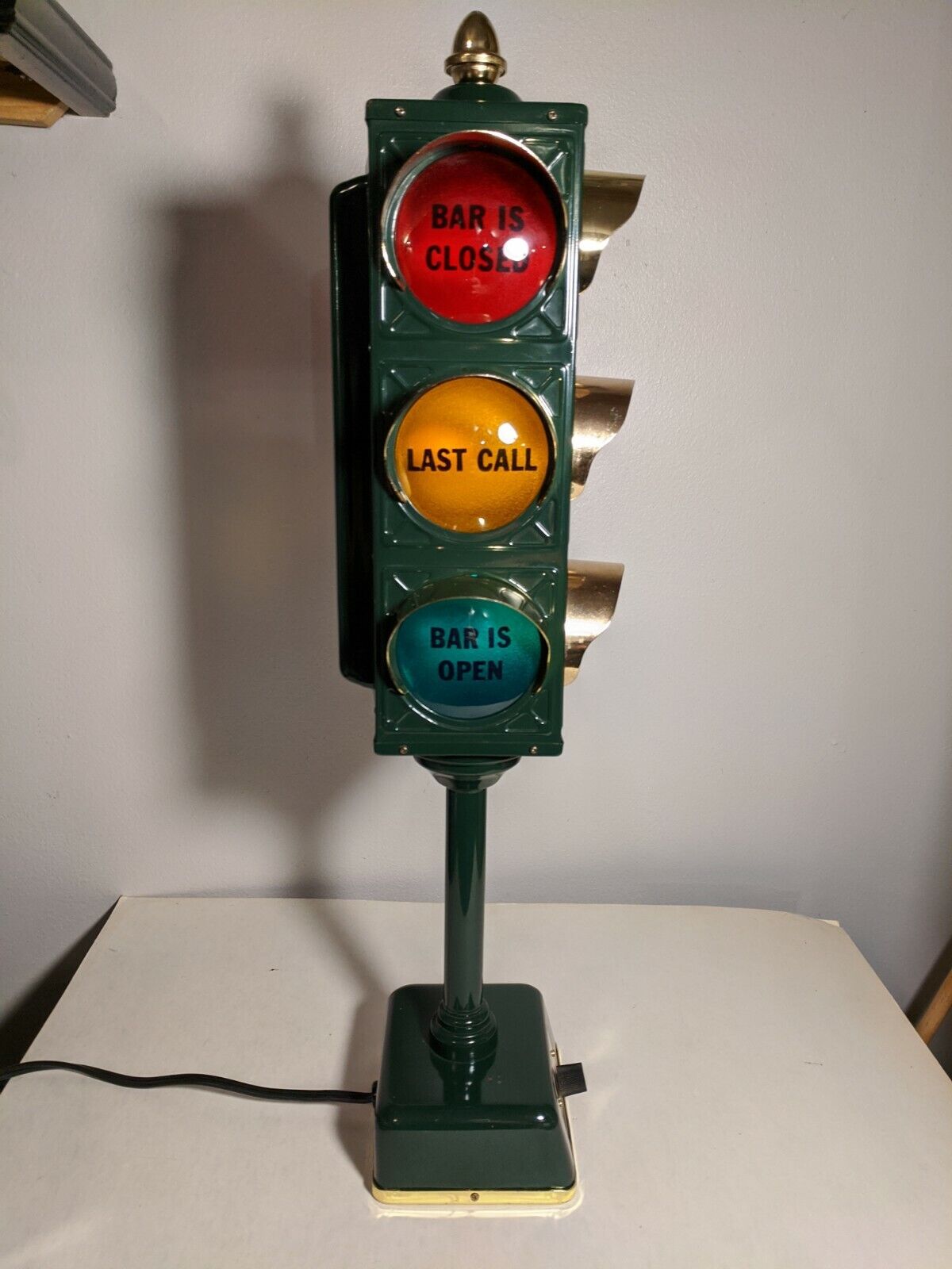 Vintage 1960s B&B Bar Lamp Stop Light Traffic Signal Open Closed Last Call  WORKS for Sale - Celebrity Cars Blog