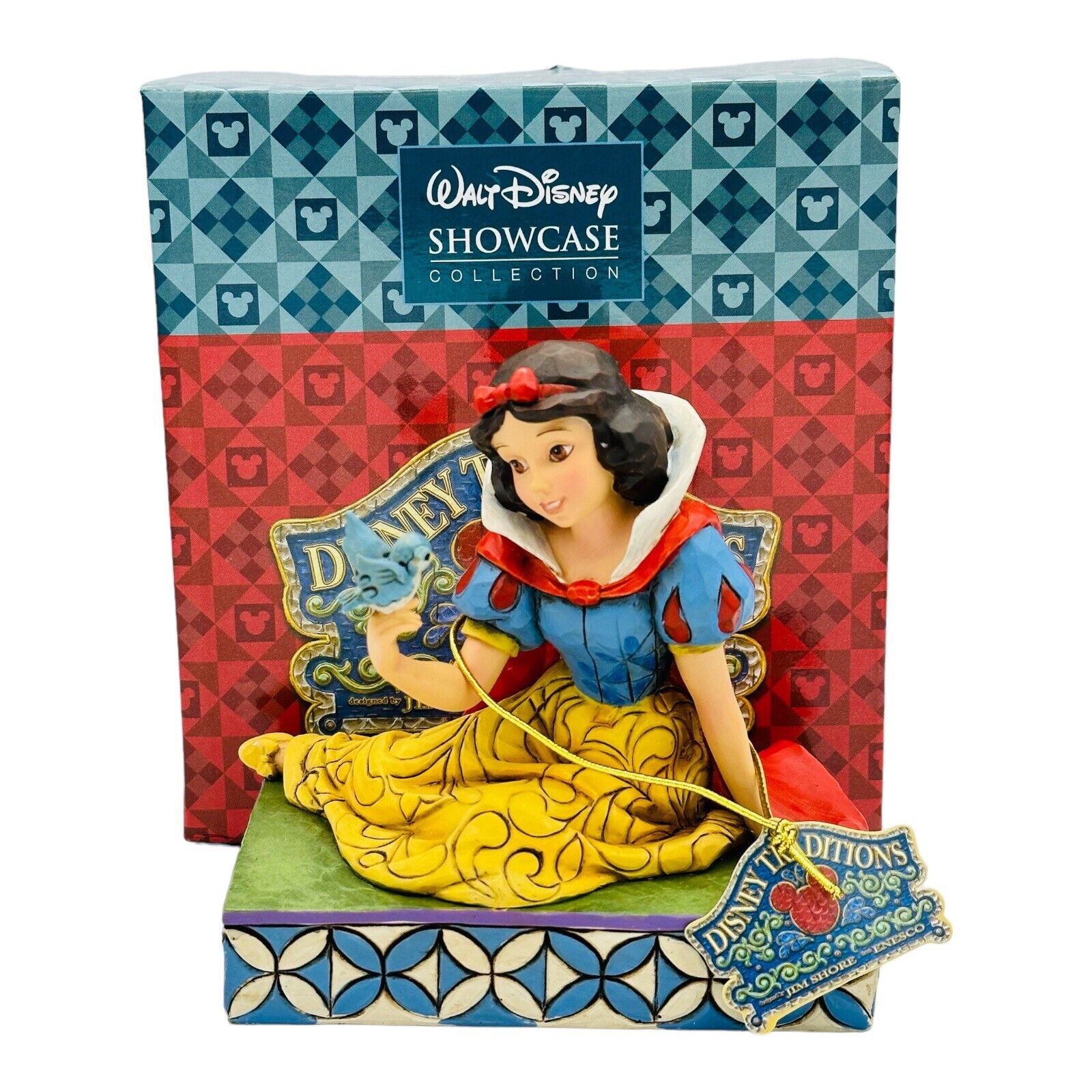 Disney Showcase Jim Shore Snow White And Bird Figurine 4037512 NEW RARE