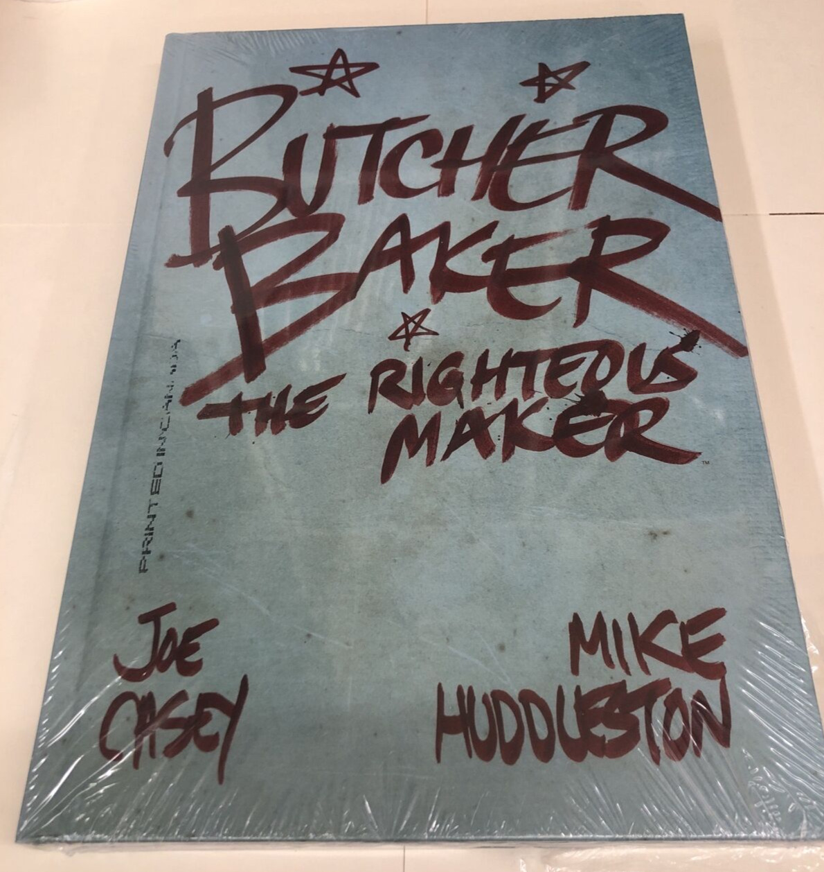Butcher Baker, the Righteous Maker Hardcover (Joe Casey, TPB  2012) New Sealed