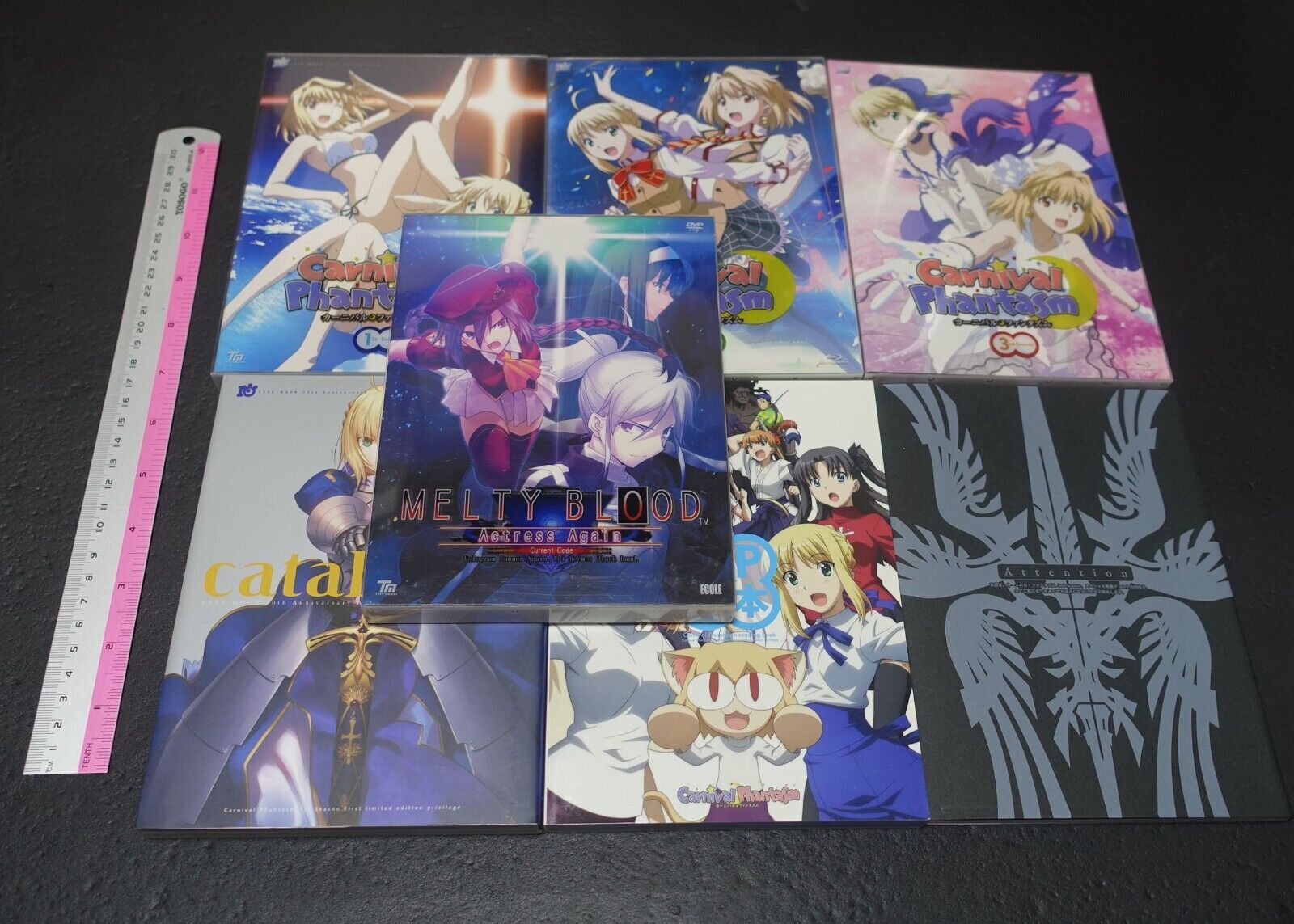 TYPE-MOON Carnival Phantasm Blu-ray 1st Limited Edition Complete Set