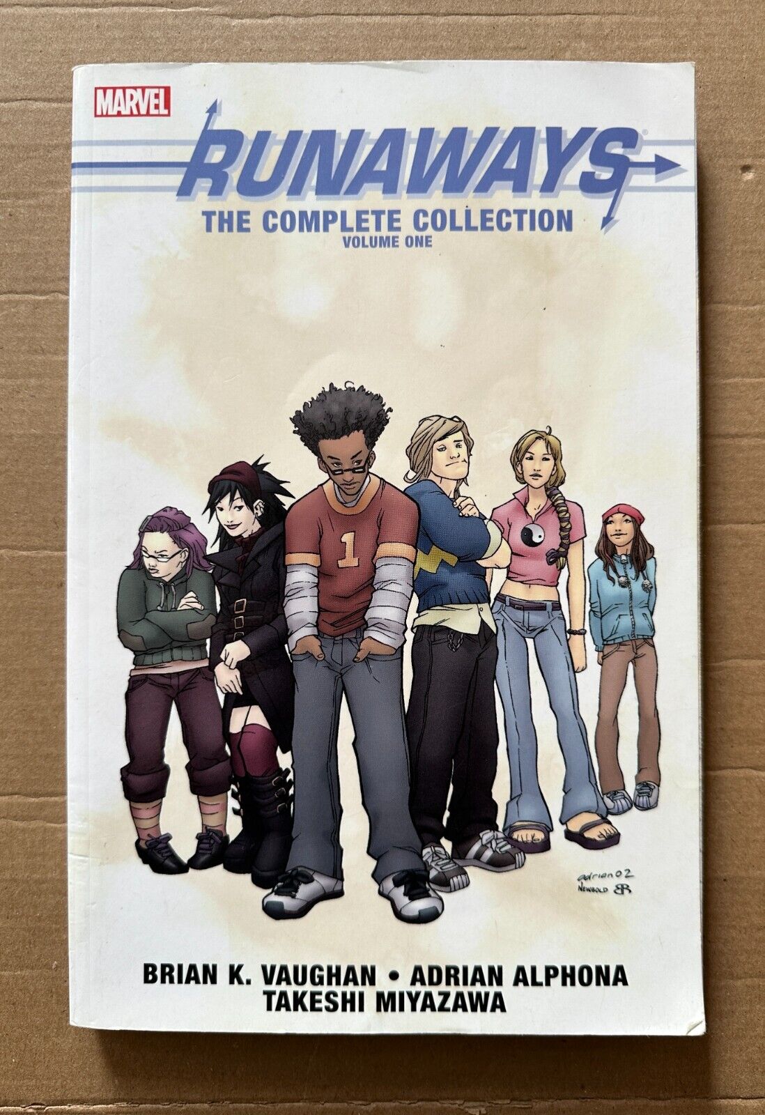 Marvel RUNAWAYS : The Complete Collection Vol 1 : 2015 TPB Brian K. Vaughan