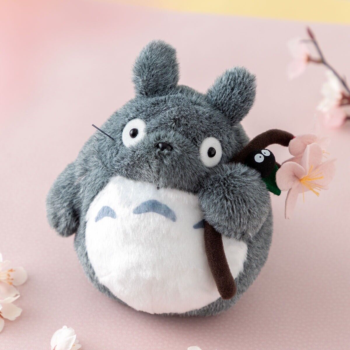 Studio Ghibli Totoro Sakura (cherry Blossom) Plush Doll Toy Gift New Japan