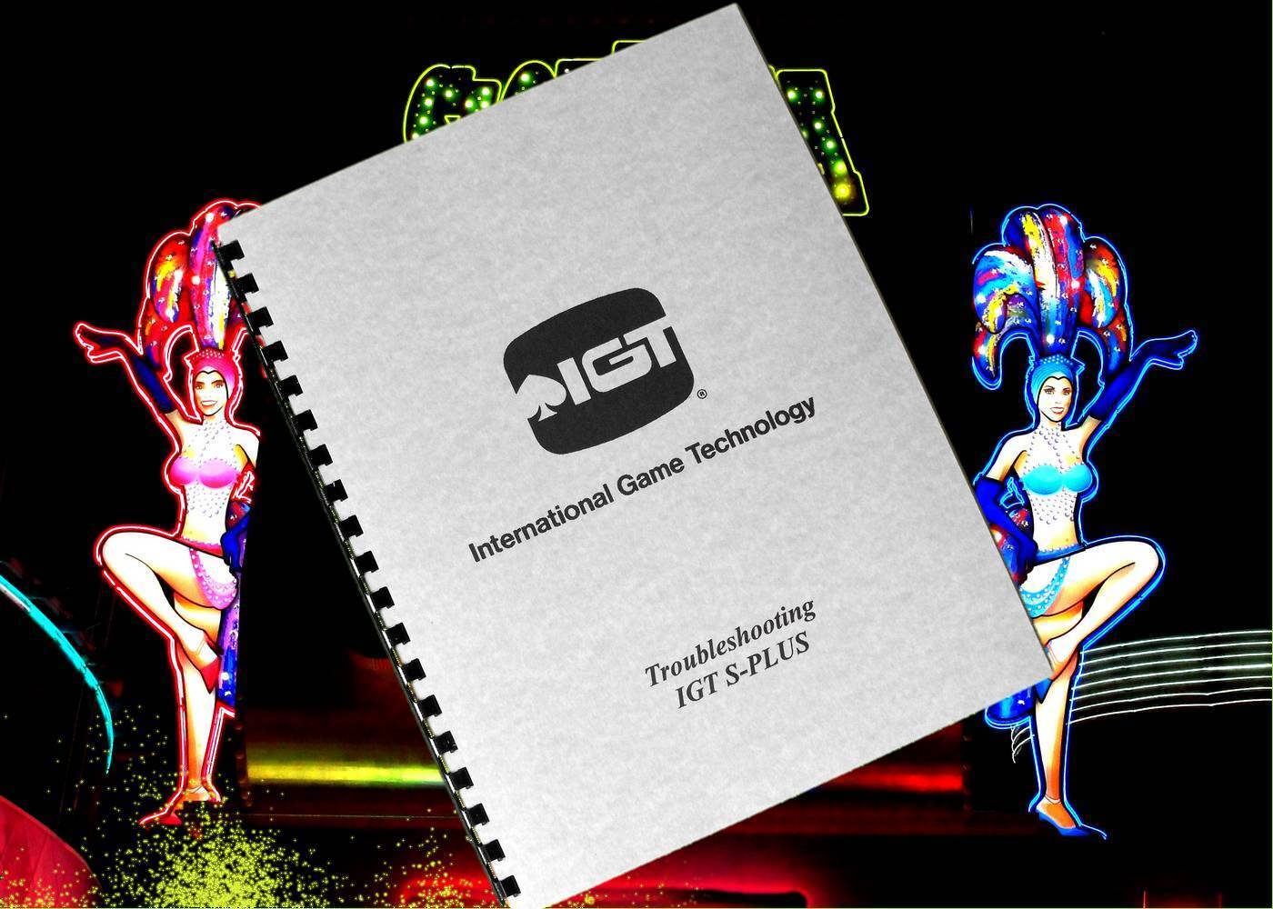 IGT S - PLUS S+ Slot Machine Service & Troubleshooting Guide Owners Manual 1995