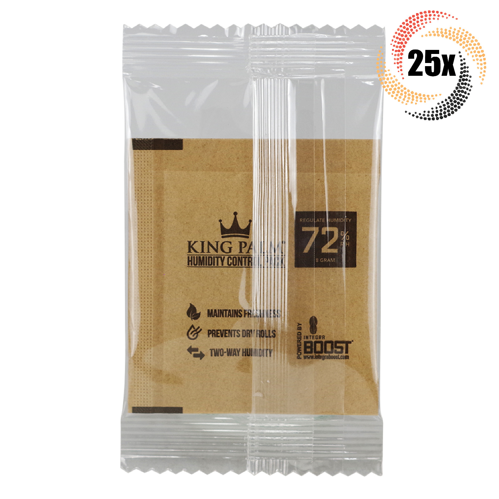 25x Packs King Palm 72% 8 Gram Natural Humidity Control | Fast Shipping