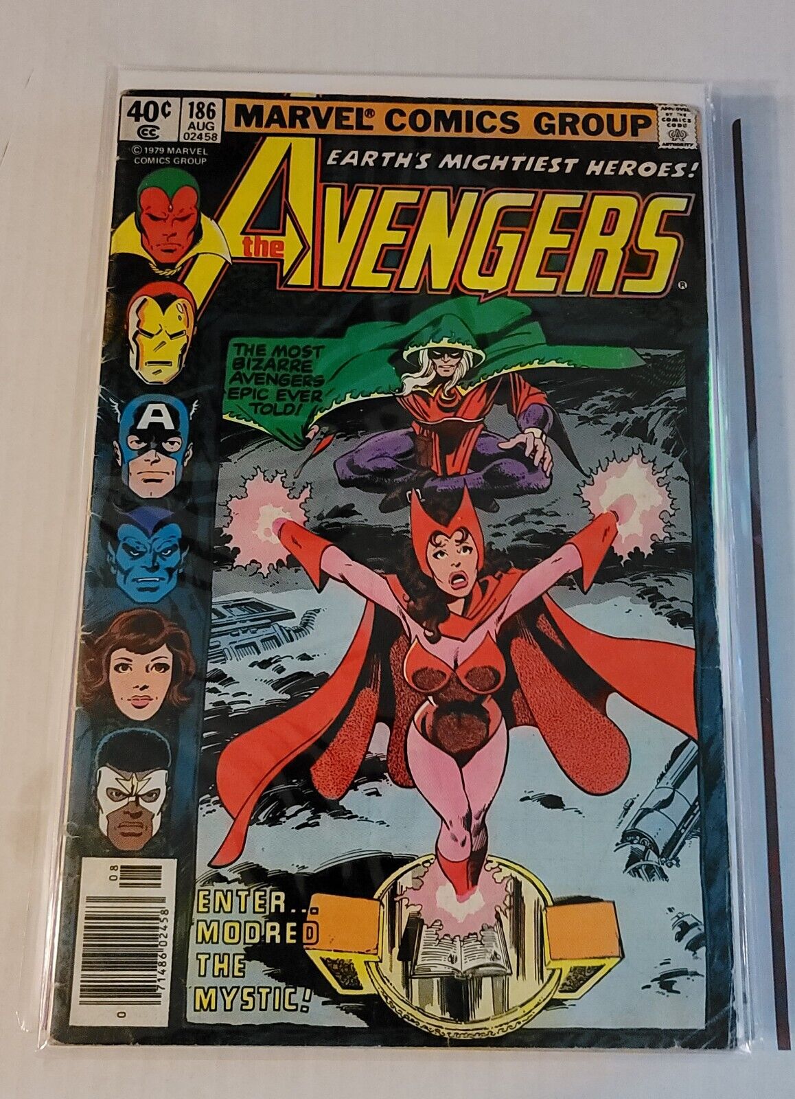 Avengers #186 - 1st Appearance of Chthon (Marvel, 1979) Fine+