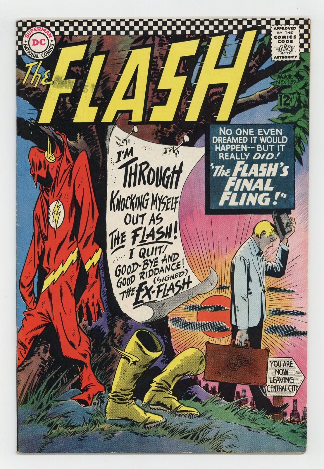 Flash #159 FN- 5.5 1966