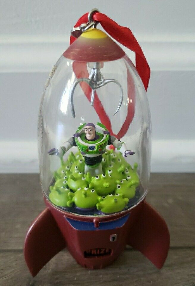 2018 Disney Store Buzz Lightyear Ornament Aliens Claw Machine Toy Story **READ**