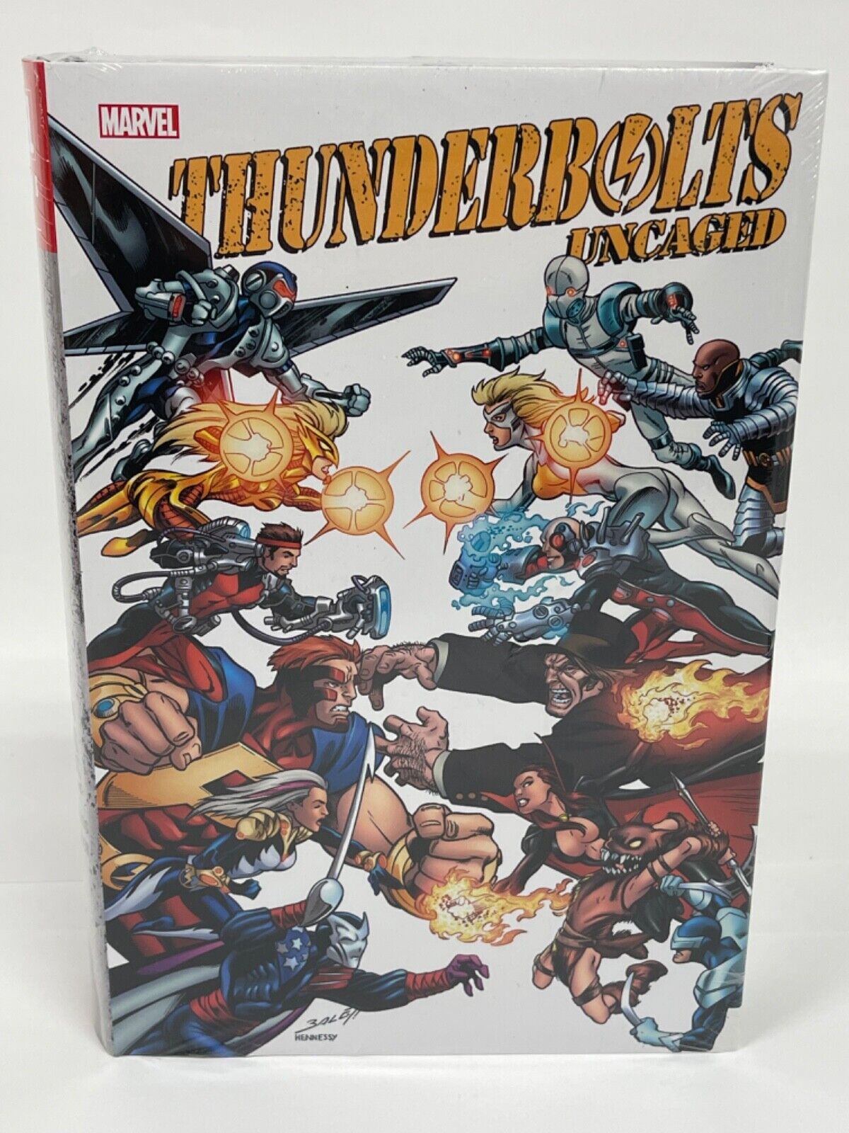 Thunderbolts Uncaged Omnibus DM ONLY Cover New Marvel HC Hardcover Sealed