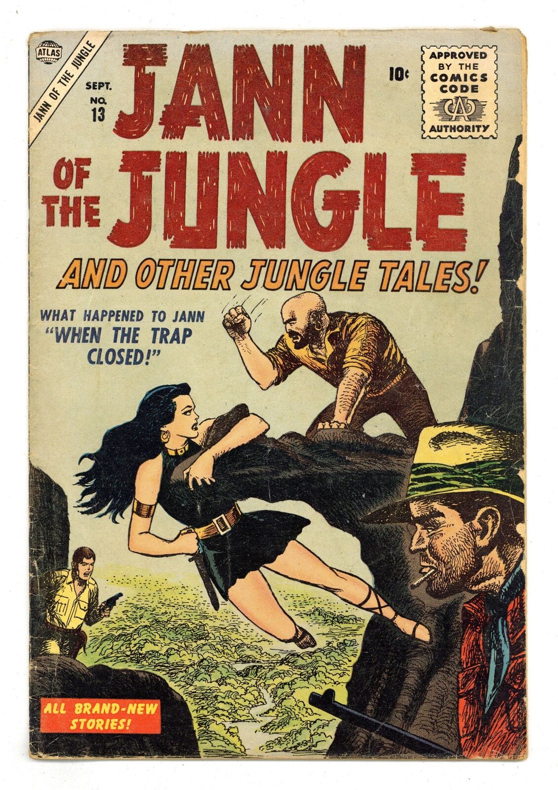 Jann of the Jungle #13 GD+ 2.5 1956