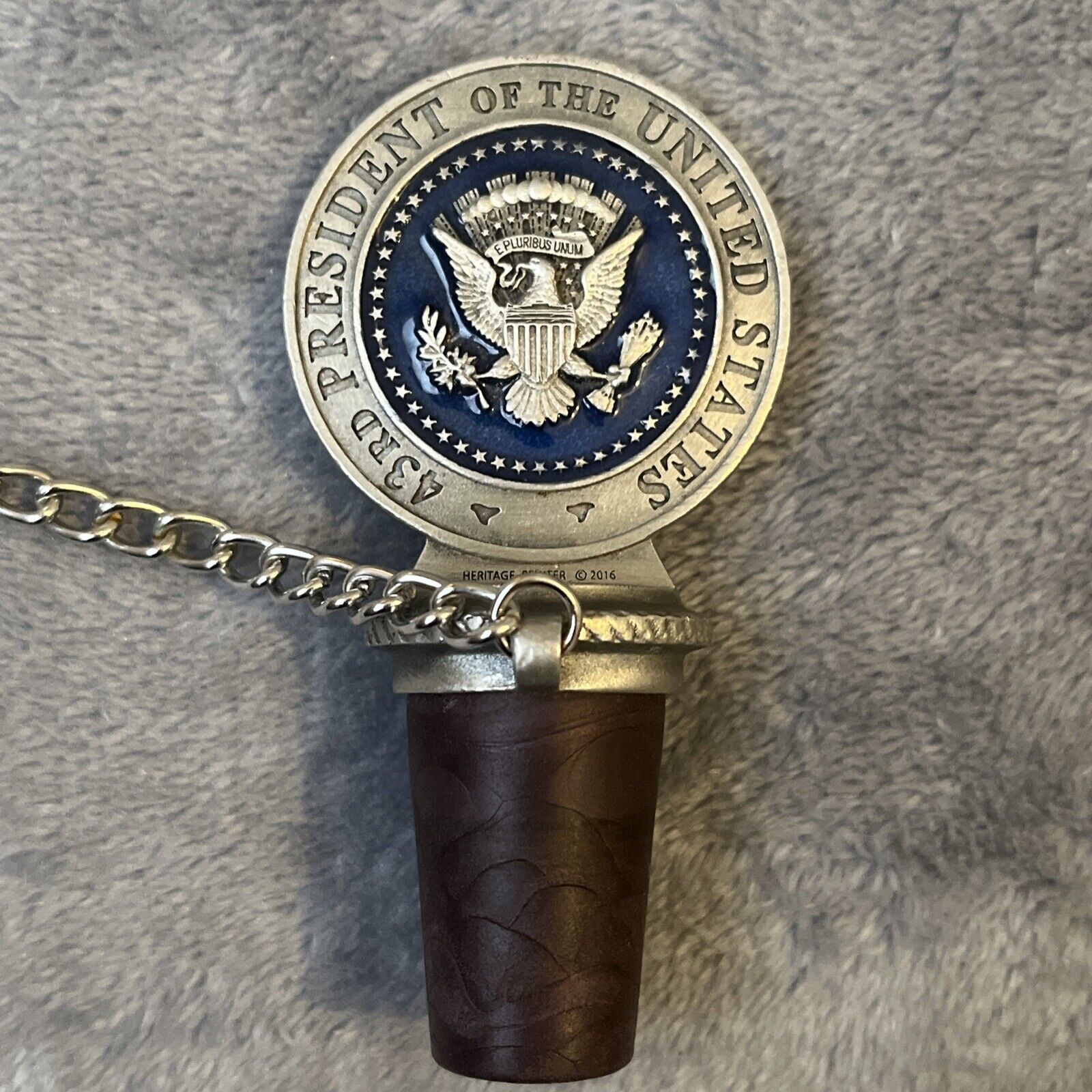 George W Bush Bottle Stopper 43rd President Of The United States 