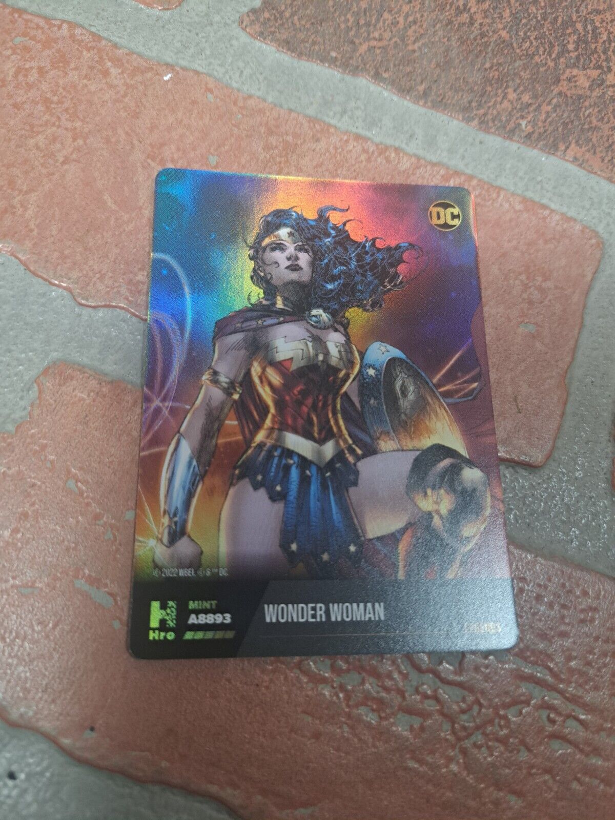 DC Hybrid Trading Card 2022 Chapter Wonder Woman Legendary Card #A5127 