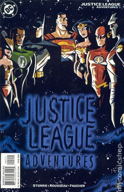 JUSTICE LEAGUE ADVENTURES (2002) - DC Comics - Huge Series Lot - Cartoon Network