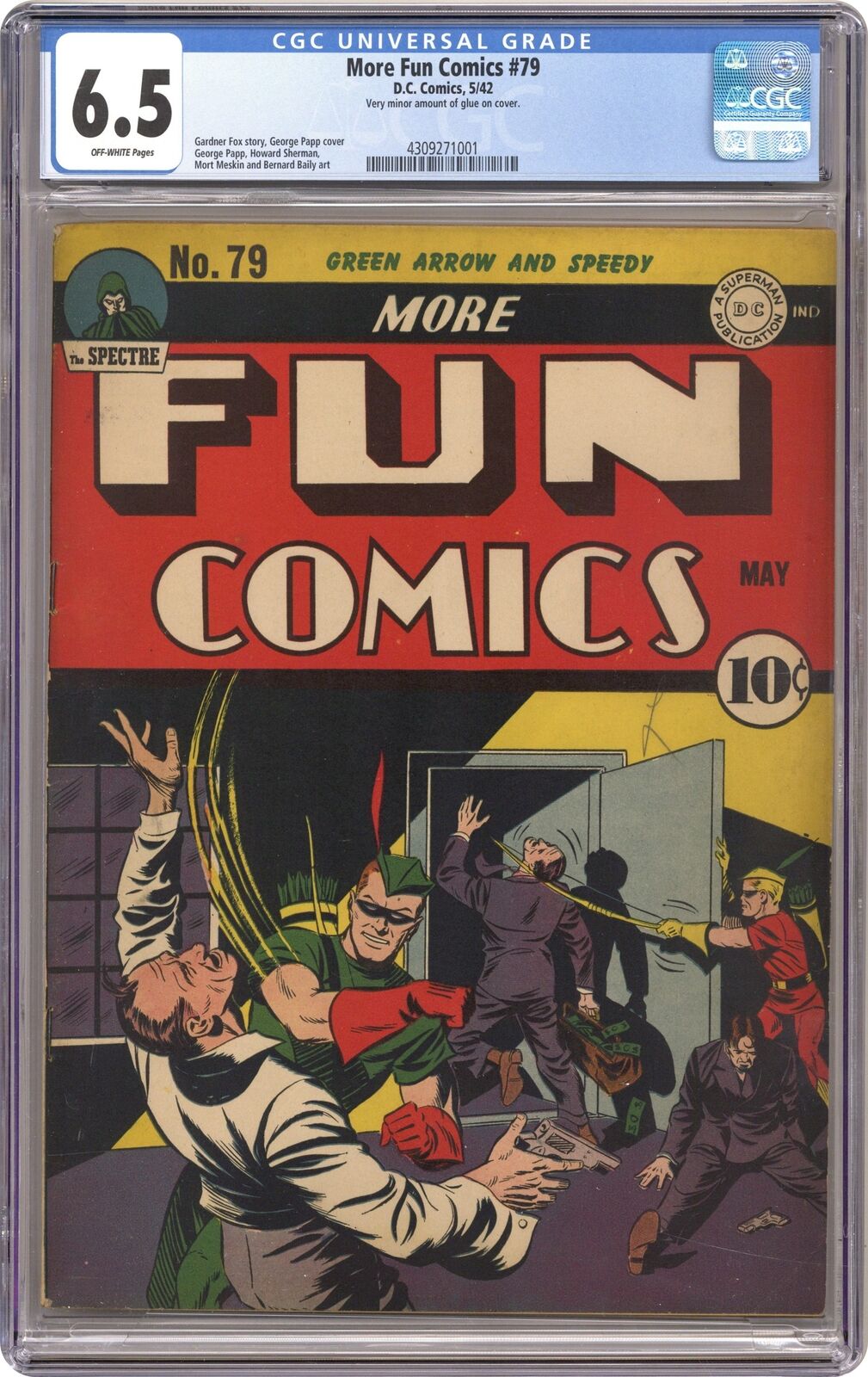 More Fun Comics #79 CGC 6.5 1942 4309271001