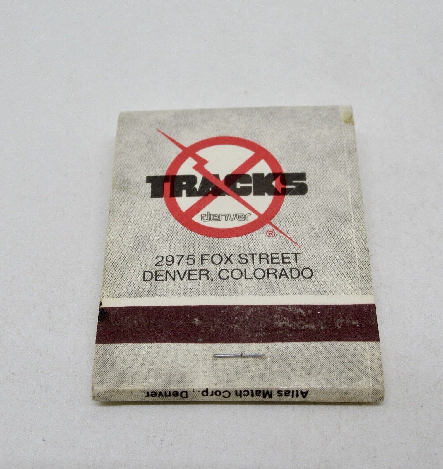 Tracks Gay Bar Denver Colorado 2975 Fox Street FULL Matchbook