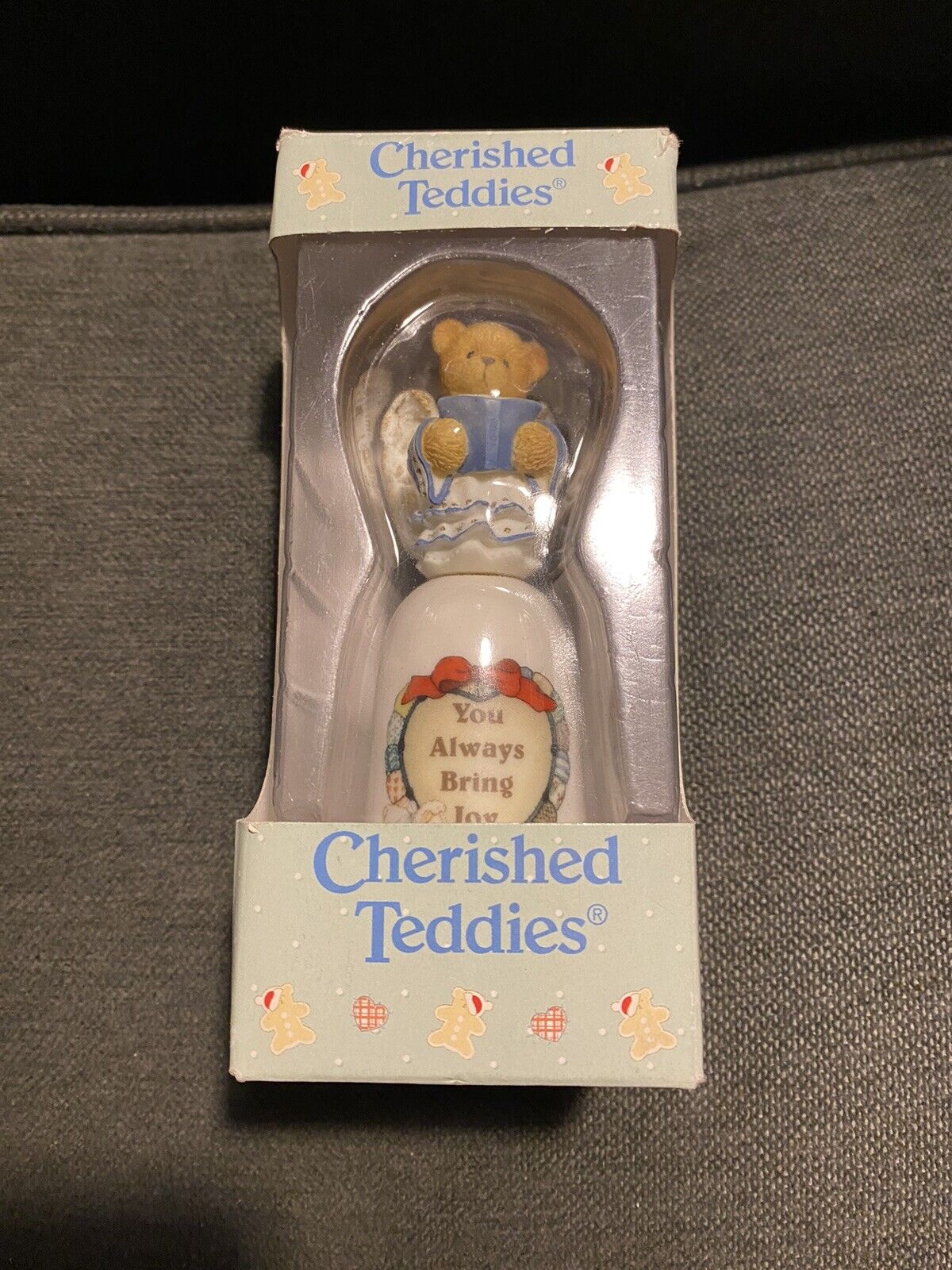Enesco Corp. Cherished Teddies  #823252 Holiday Collectible Bell, Angel Bear