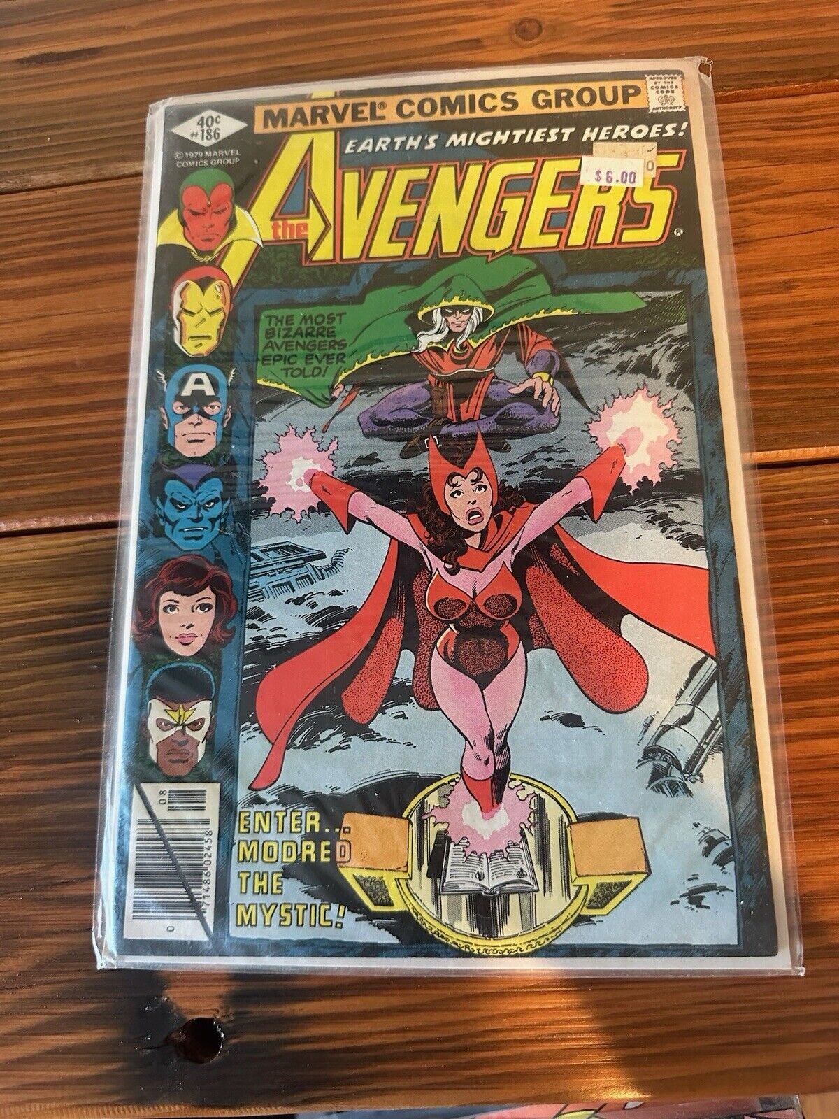 Avengers #186, Origin Quicksilver & Scarlet Witch, VG, Marvel Comics 1979