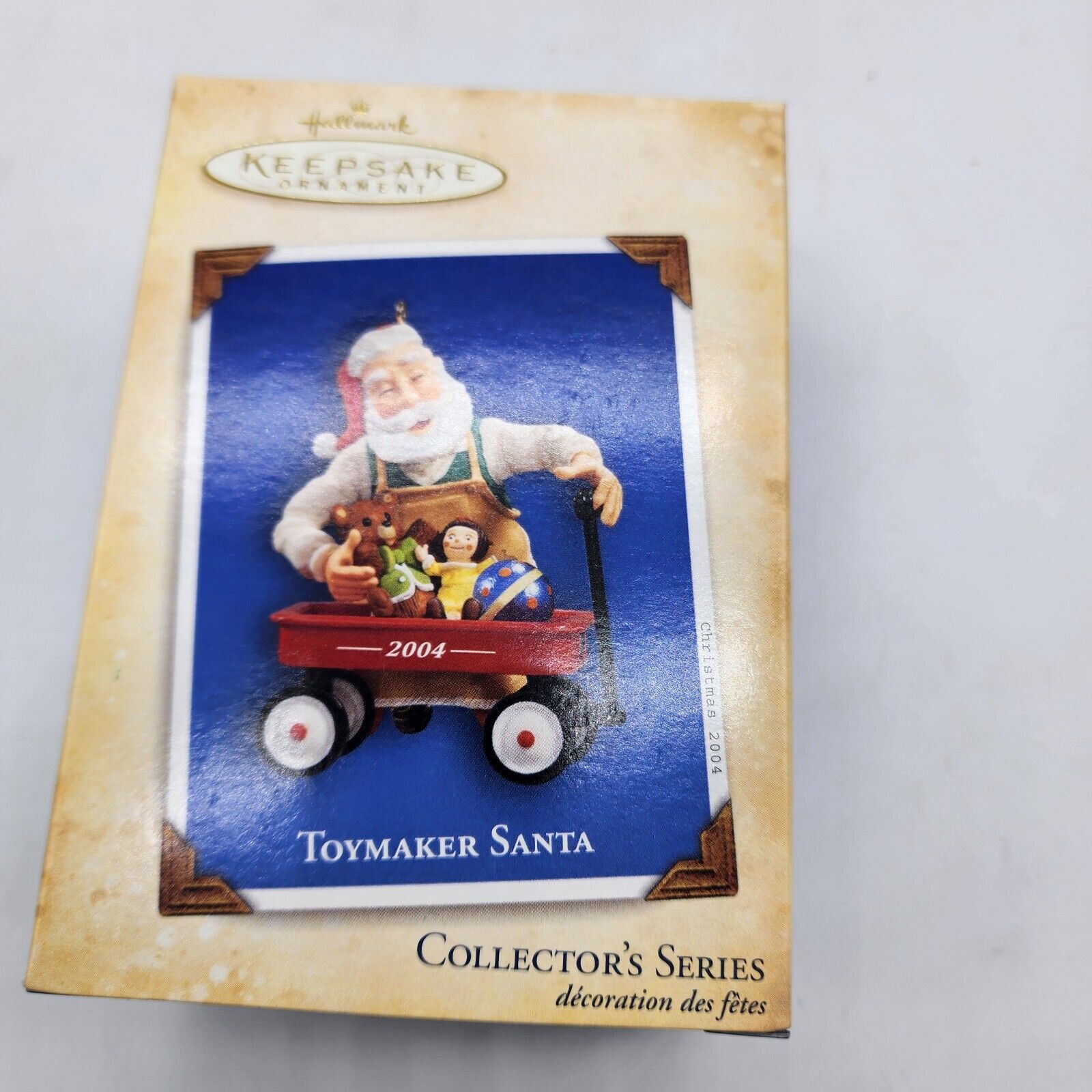 Hallmark Keepsake 2004 Toymaker Santa Ornament Collector Series In Original Box