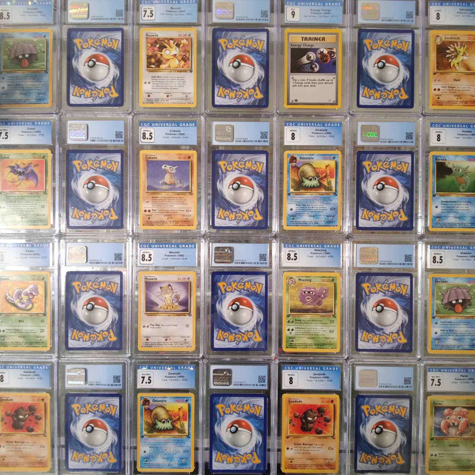 Pokemon Cards Collection Bundle Variety Lot 100+ w/ VINTAGE Graded Card