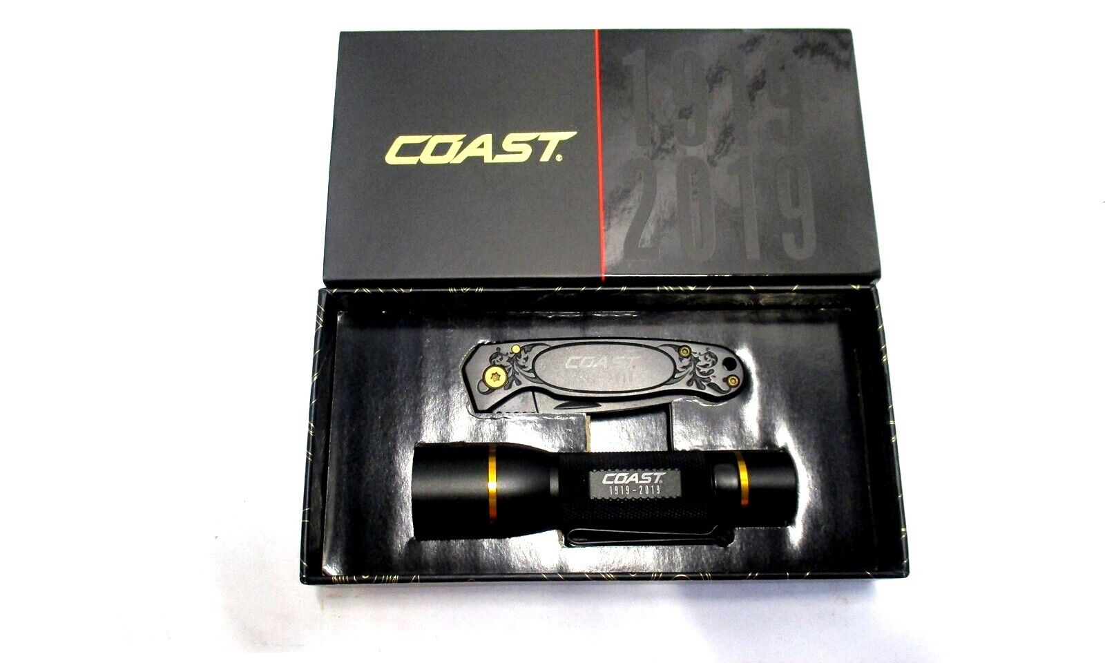 Coast HX100 / FX228 2019 Limited Edition Flashlight & Folding Knife Gift Box 