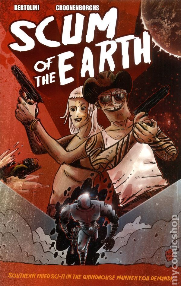 Scum of the Earth TPB #1-1ST VF 2014 Stock Image