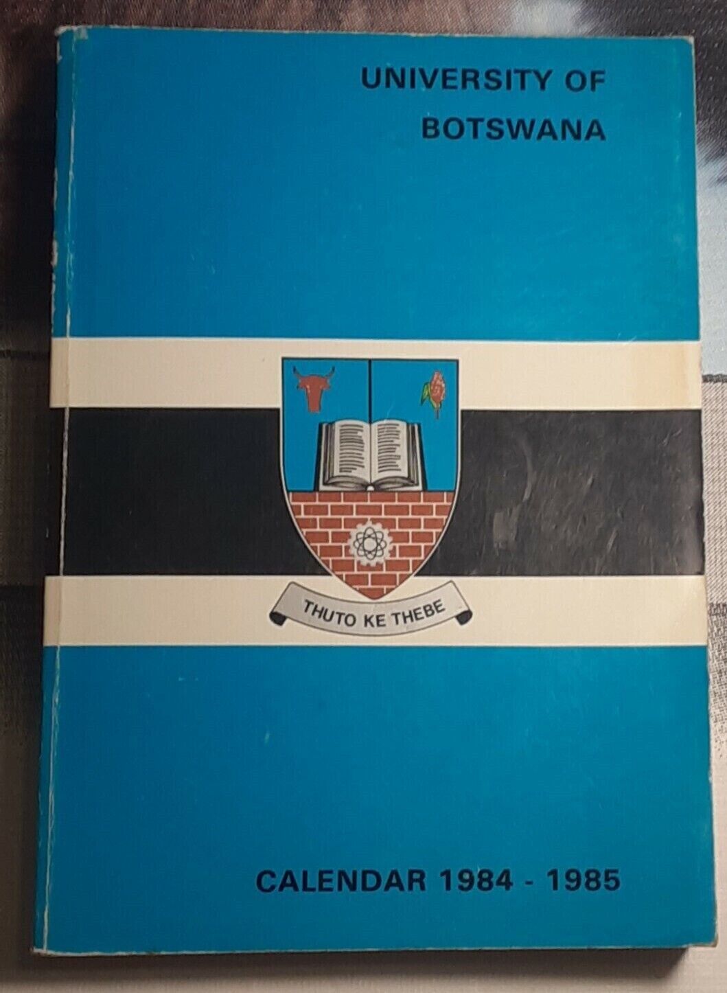 University of Botswana Calendar 1984-1985 Paperback Rare Book Scarce