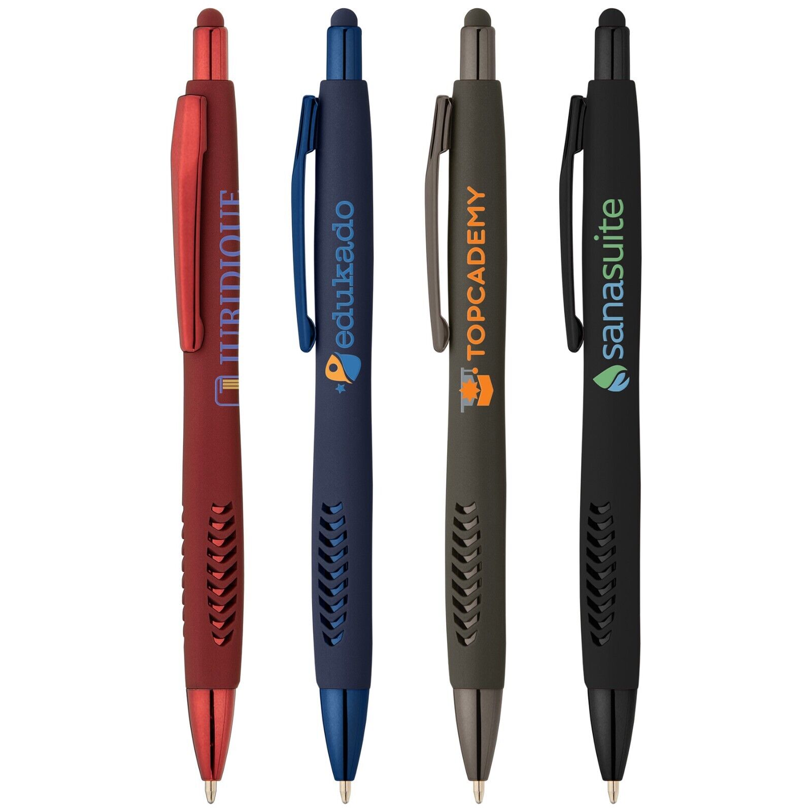 Promotional Avalon Softy Monochrome Classic Stylus Pen Printed in Full Color