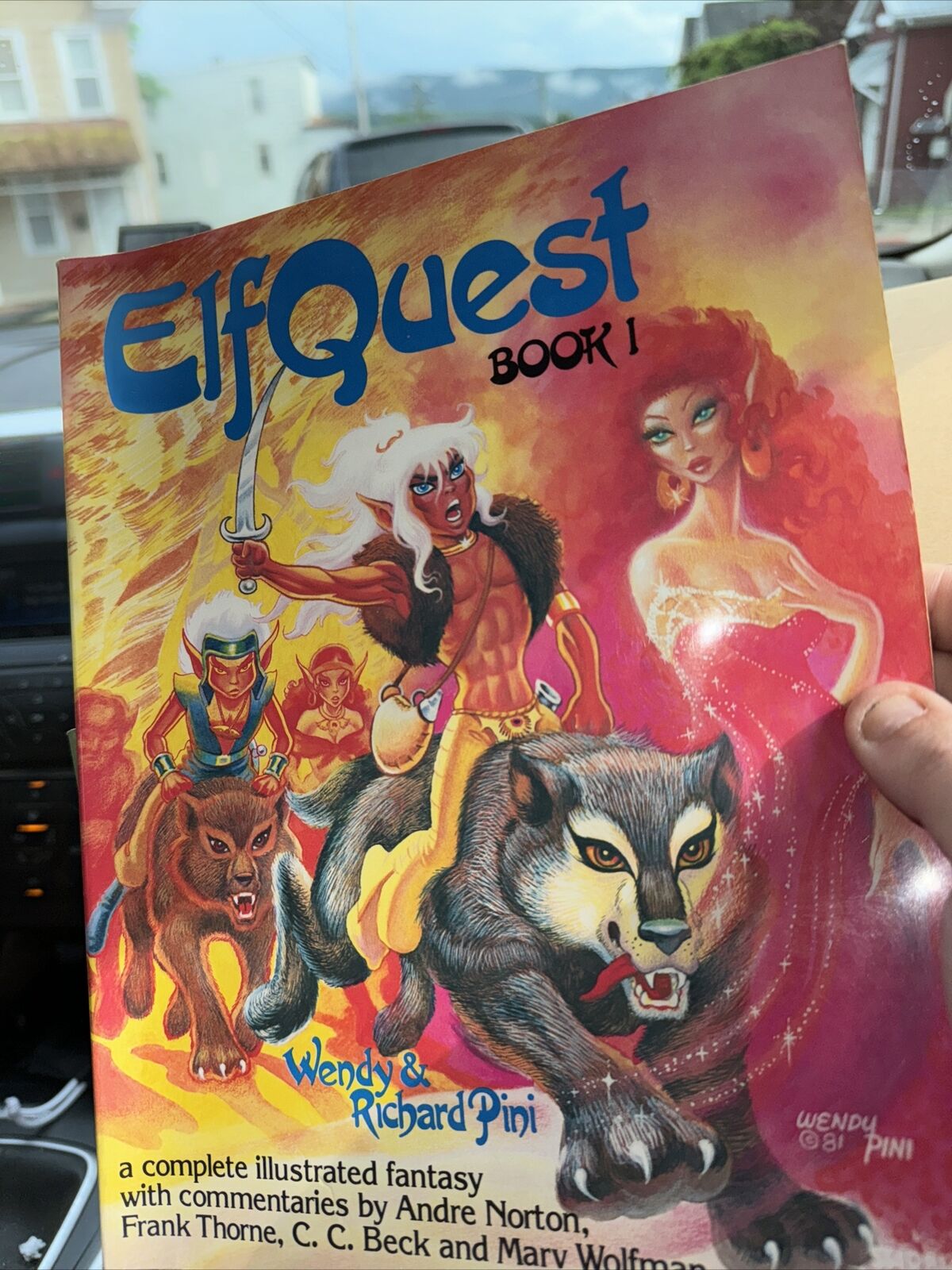 Vintage ElfQuest Books 1-4 Graphic Novels 1981-1984 Pini Fantasy Starblaze Comic