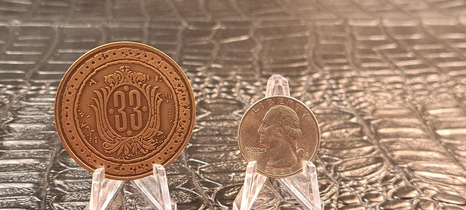 Pirates of the Caribbean 55th Anniversary Club 33 Disney Solid Bronze Coin Rare