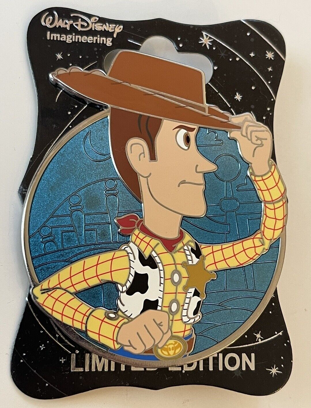 Disney WDI Profile Pin Woody Pixar Toy Story Hero MOG Imagineering