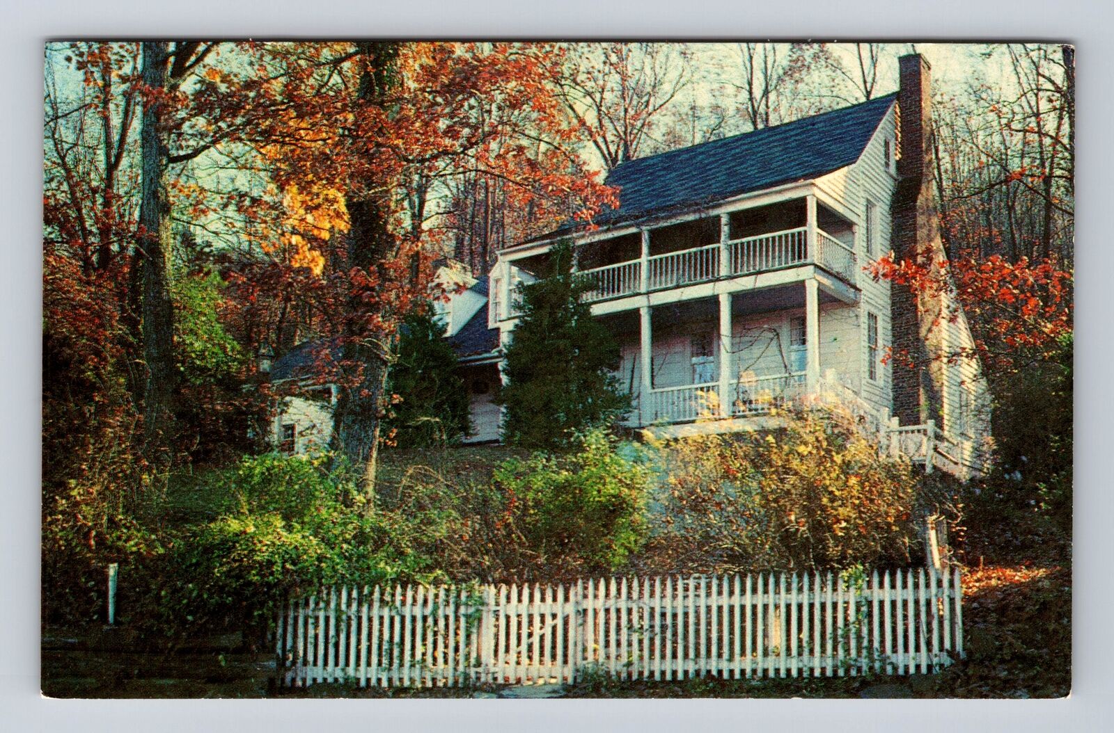Charlottesville VA- Virginia, Michie Tavern, Antique, Vintage Souvenir Postcard