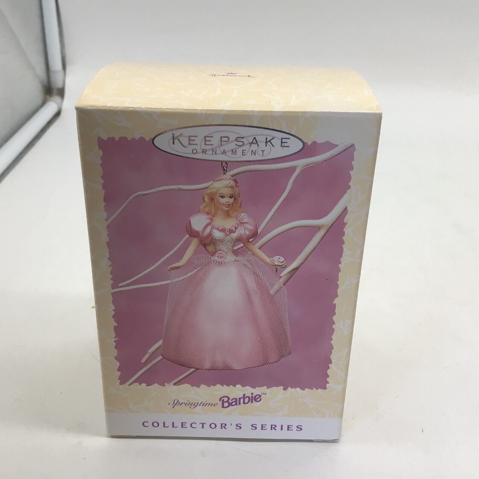 Barbie Springtime Ornament Hallmark Keepsake Easter Collector Series 1996 *New*