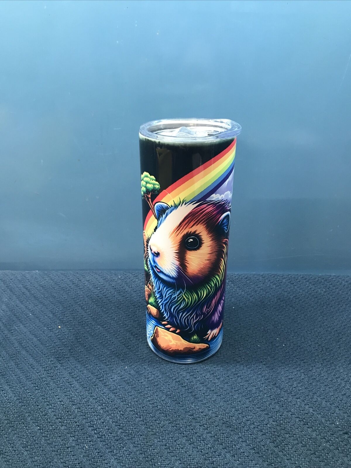 20oz Rainbow Guinea Pig Insulated Tumbler with Lid