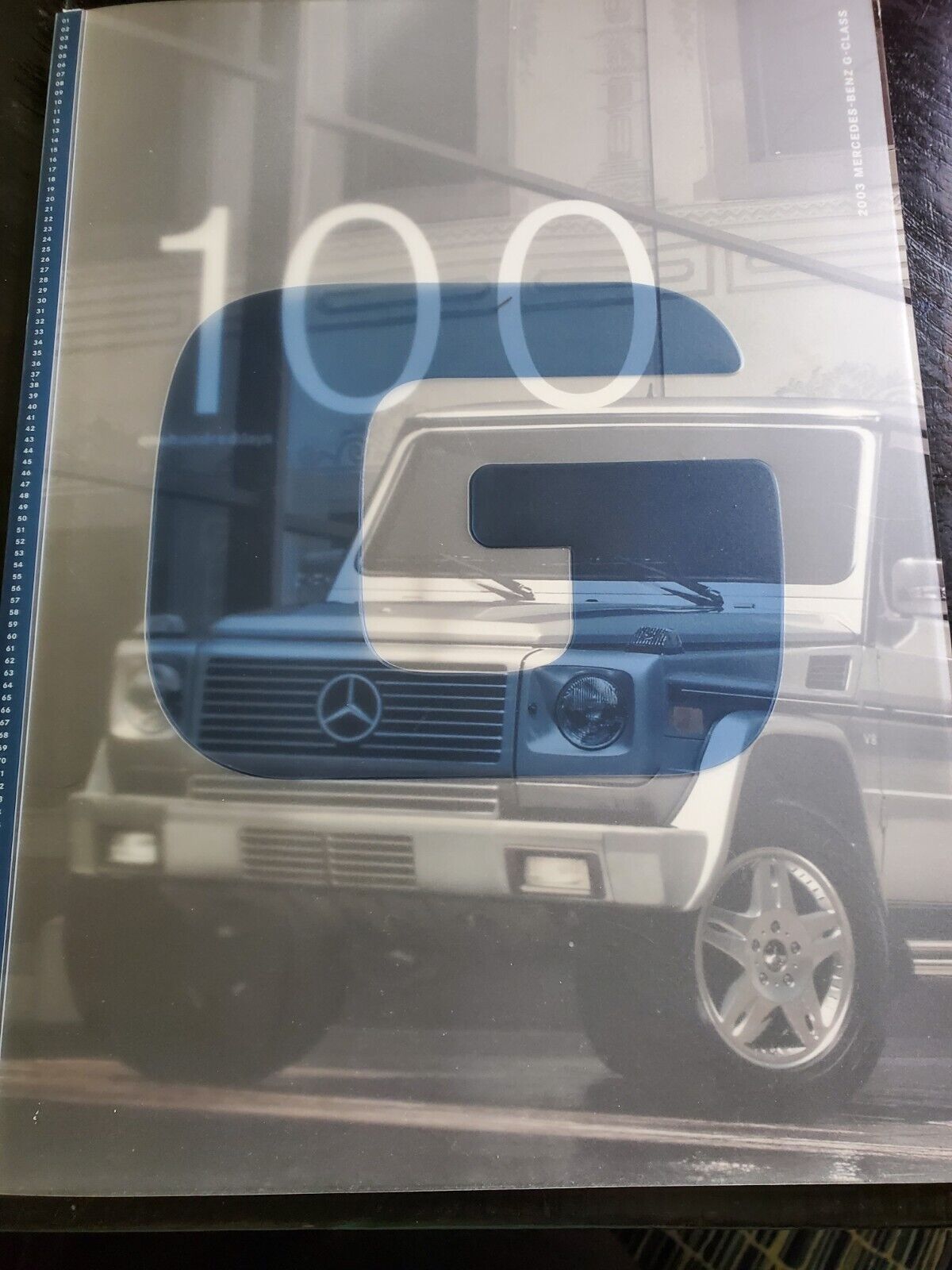 ORIGINAL Vintage 2003 Mercedes G Class Sales Brochure Book