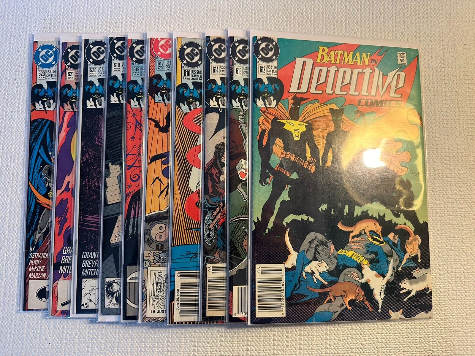 Batman in Detective Comics Lot Of 10 DC Comics