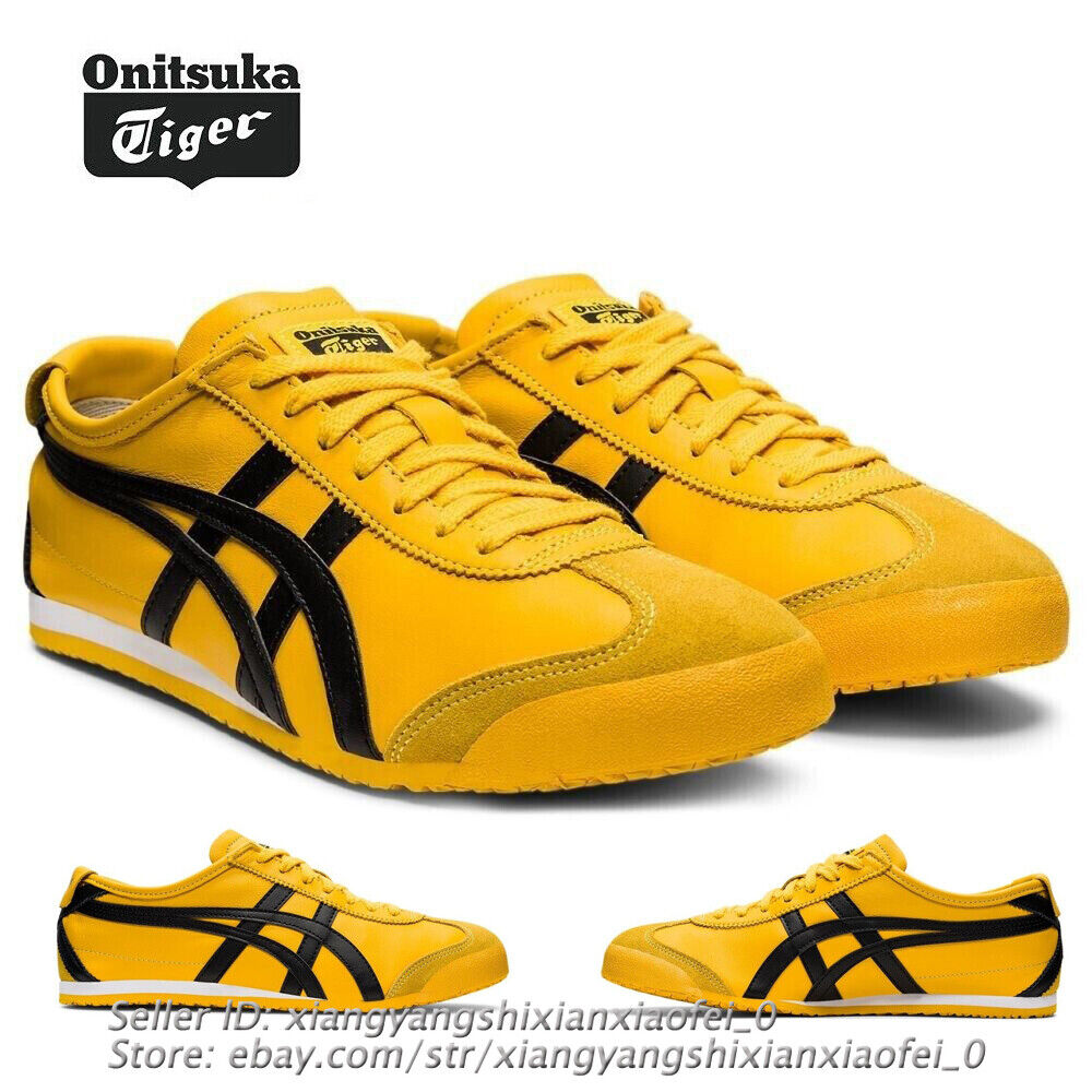 Onitsuka Tiger MEXICO 66 1183C102-751 (Yellow/Black) Unisex Sneakers Shoes