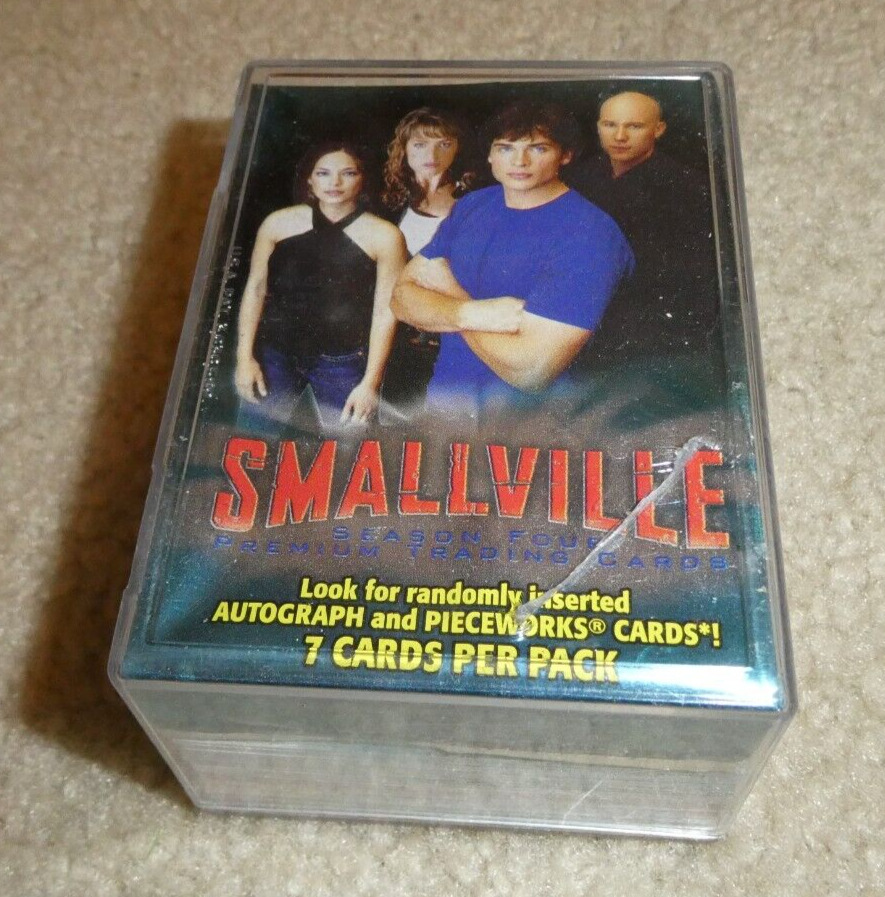 2005 Inkworks Smallville Season 4 Trading Card Set 90 Cards