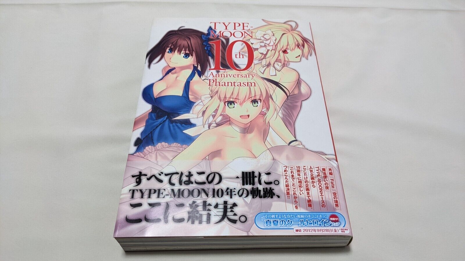 TYPE-MOON 10th Anniversary Phantasm Tsukihime,Fate/stay night,Excellent Japan