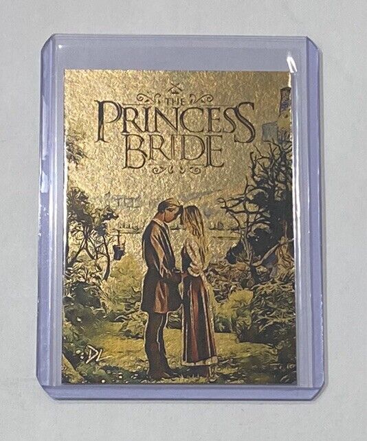 The Princess Bride Gold Plated Limited Artist Signed Rob Reiner Trading Card 1/1