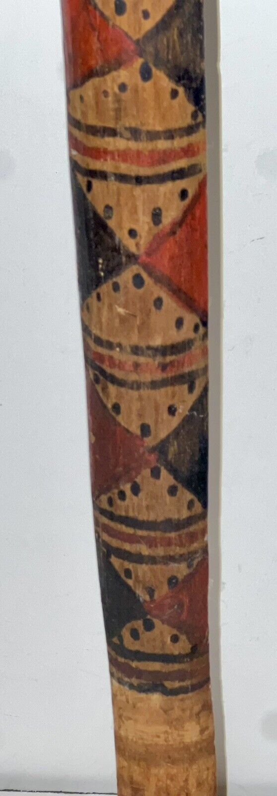 Antique Native American Wood Bow; Painted;  1870s-1920s; 37 1/2 Inches;  Lot 5