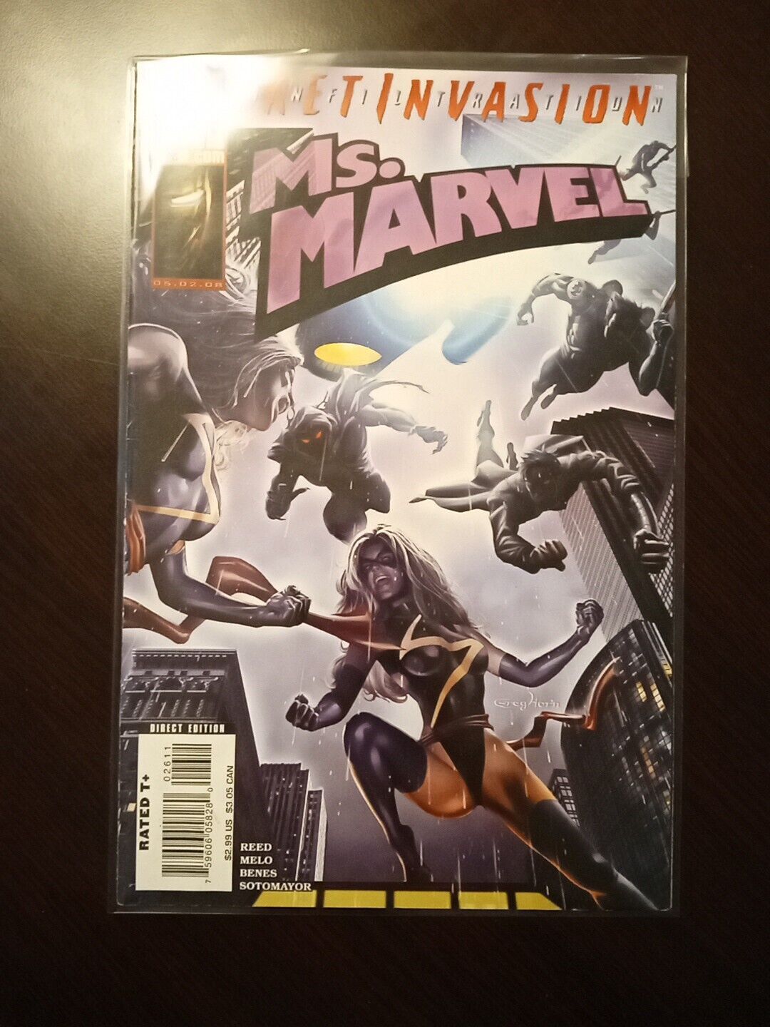 Ms. Marvel #26 Secret Invasion - The Infiltration - Marvel Comics - High Grade 