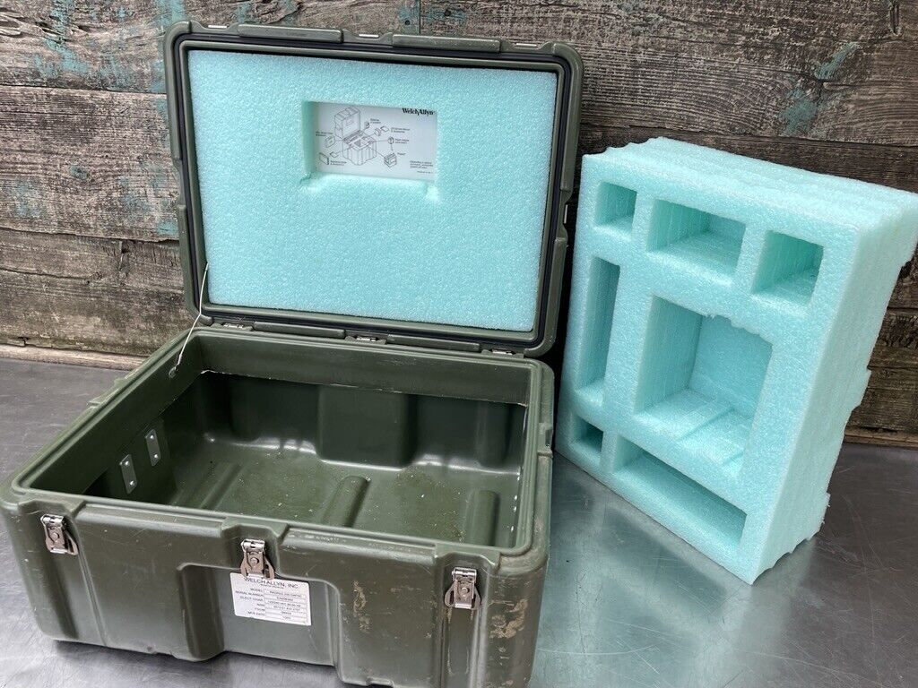 25x19x15 Exterior, Pelican Hardigg Weather Tight Transport Case Military Medical