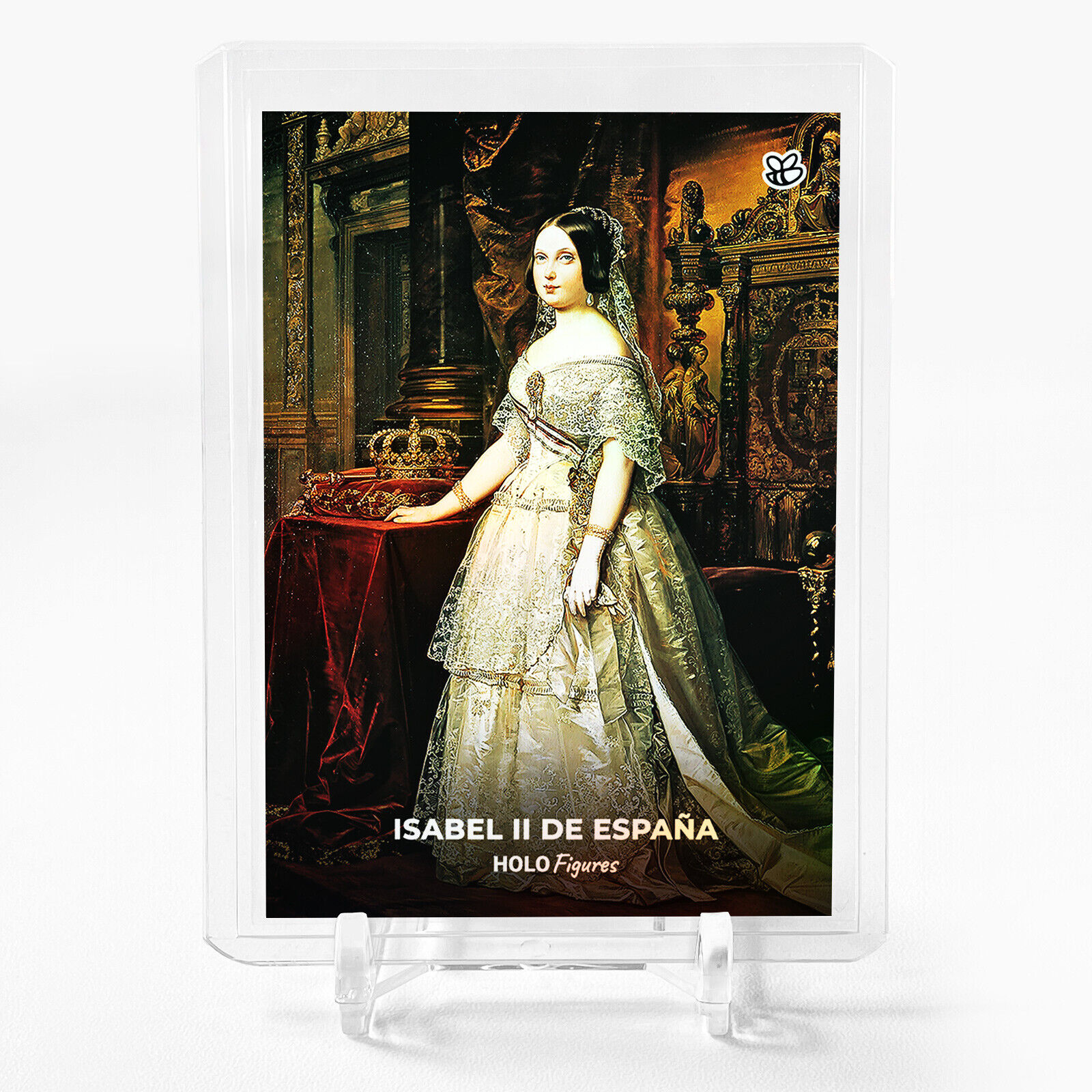 ISABEL II DE ESPANA Queen Isabel II Card 2023 GleeBeeCo Holographic #1381