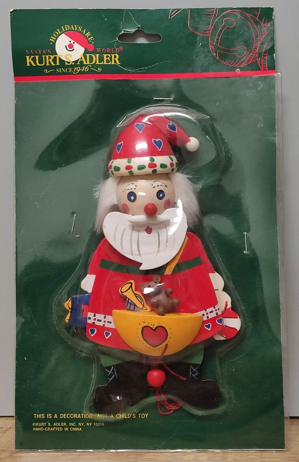 Vintage Kurt Adler Santa Ornament 7