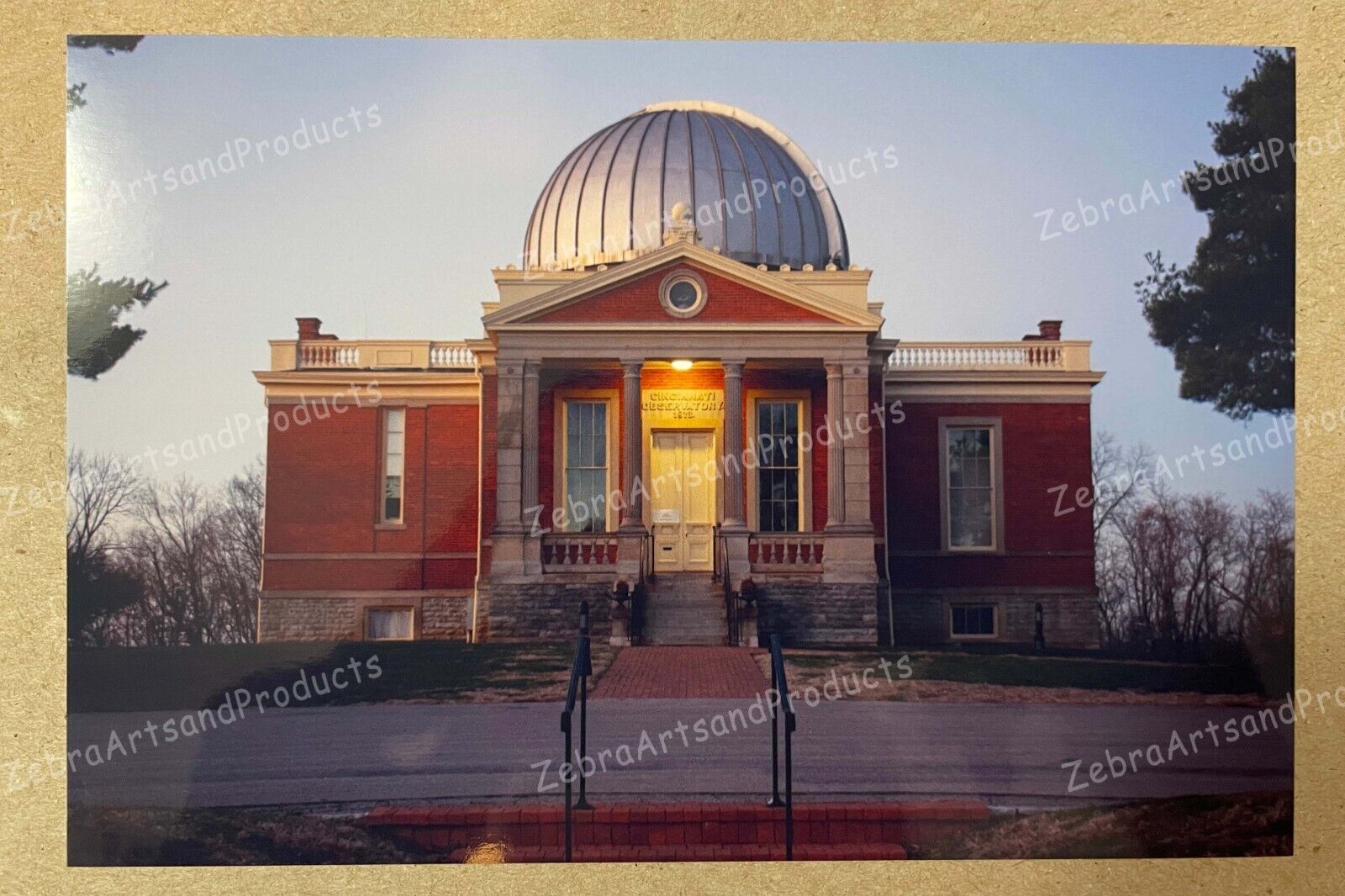 Postcard blank unused Cincinnati Observatory OH 4x6 greeting card