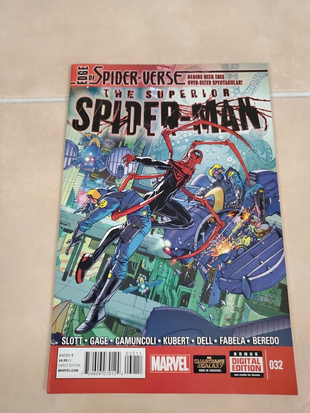 Superior Spider-Man 32 Edge Of Spiderverse 