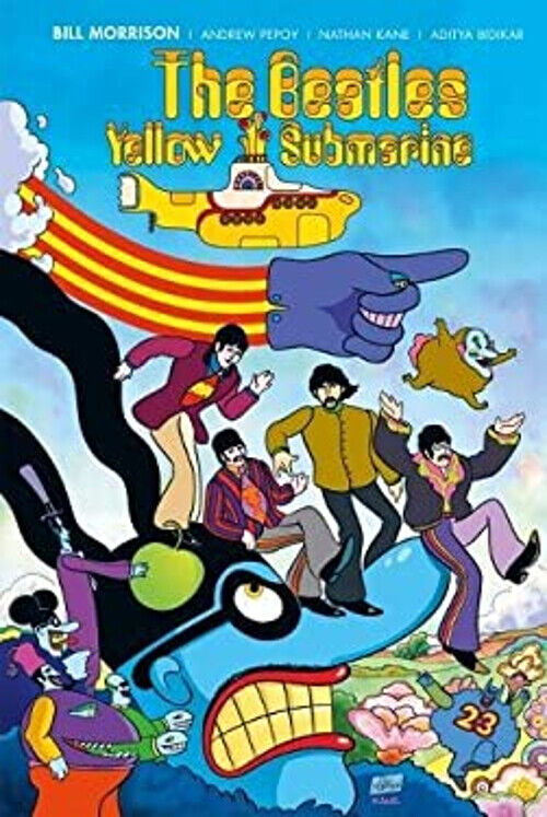 The Beatles Yellow Submarine Hardcover Bill Morrison
