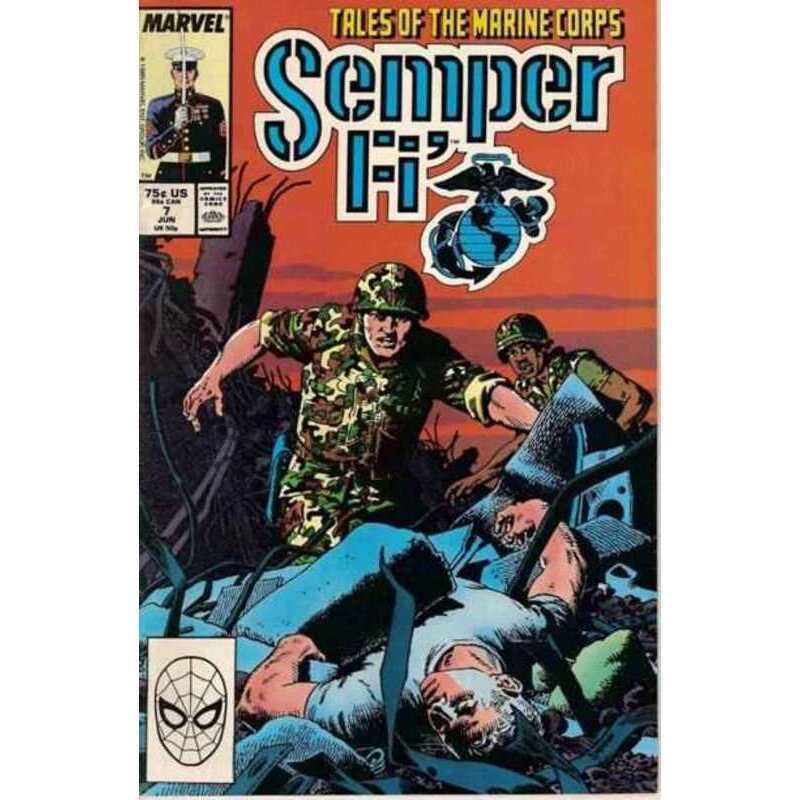 Semper Fi #7 in Near Mint minus condition. Marvel comics [o;
